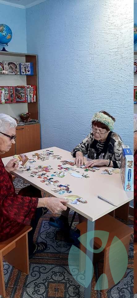 Дом престарелых г. Красноярск: Пазлы для людей с деменцией и болезнью Альцгеймера