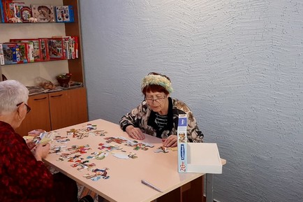 Дом престарелых Красноярск. Частный пансионат для пожилых людей в Красноярске: Пазлы для людей с деменцией и болезнью Альцгеймера