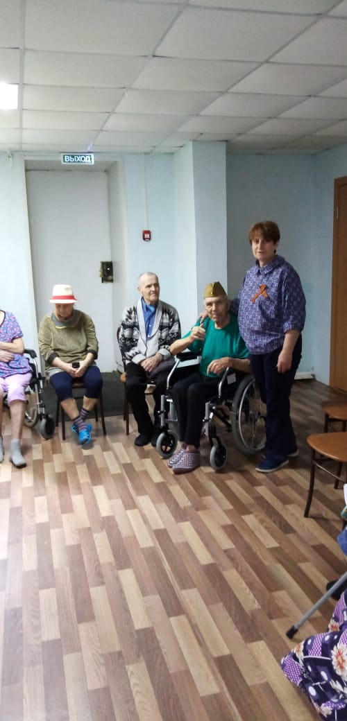 Дом престарелых г. Красноярск: 9 мая - день великой победы (2020 г.)